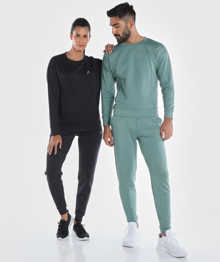 Unisex Vent Comfy Jogger Black Image 7