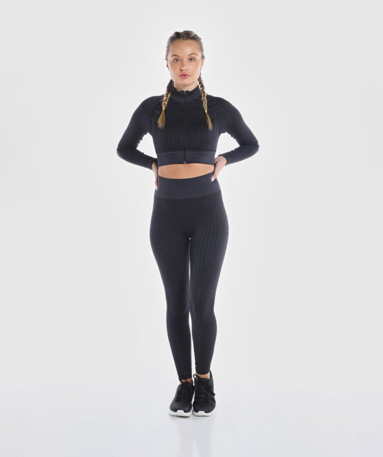 Women Signature Seamless Legging Black Image 5