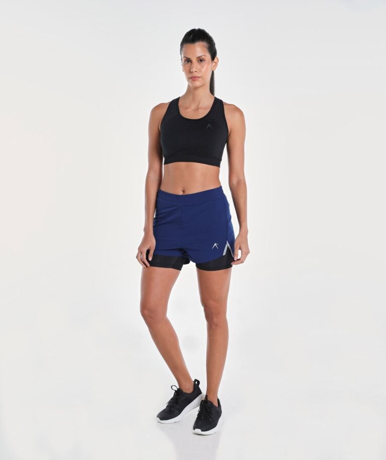 Women Vent Speed 2 in 1 Short Blue-Depths Image 8