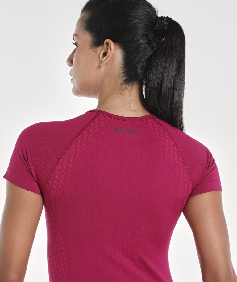 Women Shape Seamless Tee Vivacious Image 6