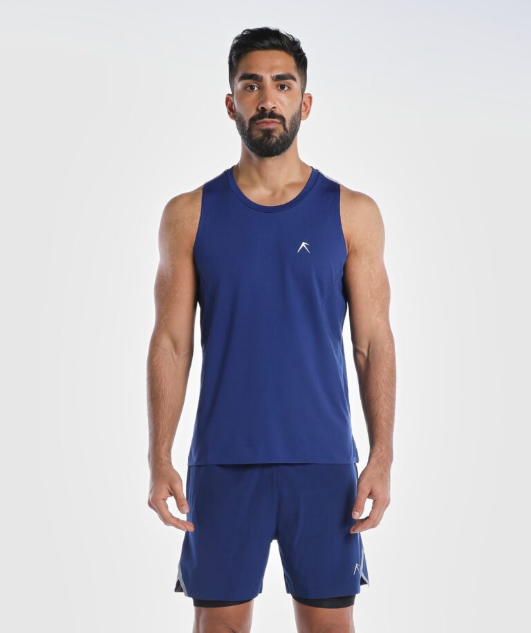 Men Vent Speed 2 in 1 Short Blue-Depths Image 7