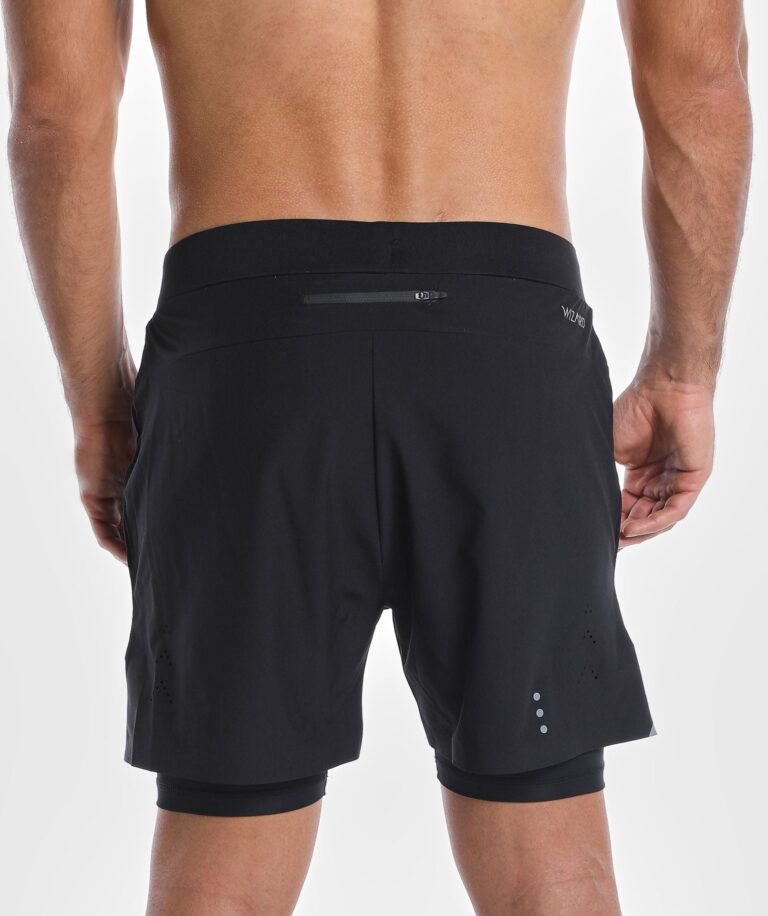 Men Vent Speed 2 in 1 Short Black Image 5