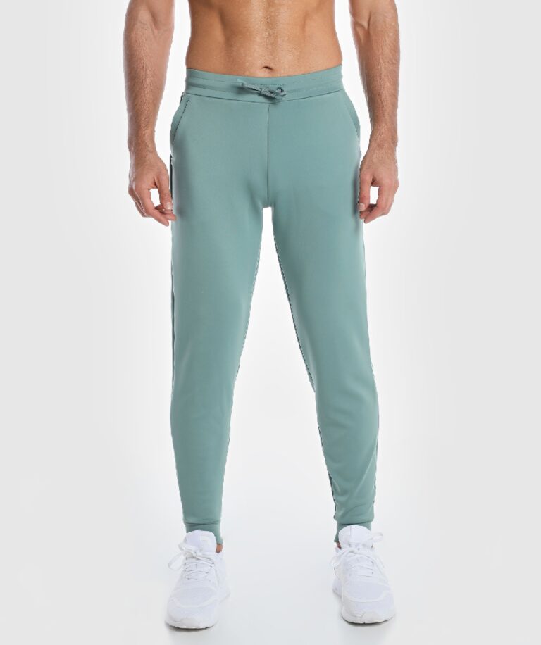 Unisex Vent Comfy Jogger Green-Khaki Image 1