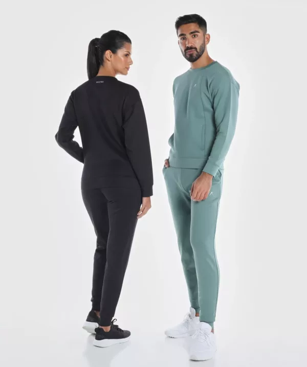 Unisex Vent Comfy Jogger Green-Khaki Image 2
