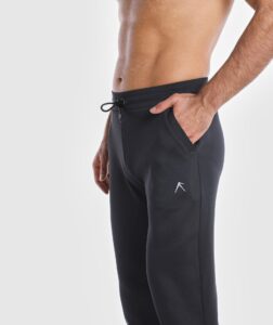 Unisex Vent Comfy Jogger Black thumbnail 2