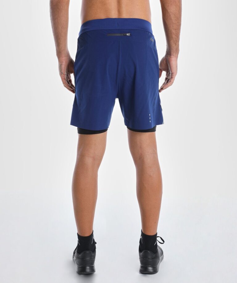 Men Vent Speed 2 in 1 Short Blue-Depths thumbnail 4