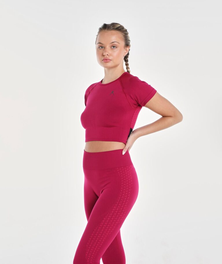 Women Impact Seamless Charm Crop Top Vivacious thumbnail 4