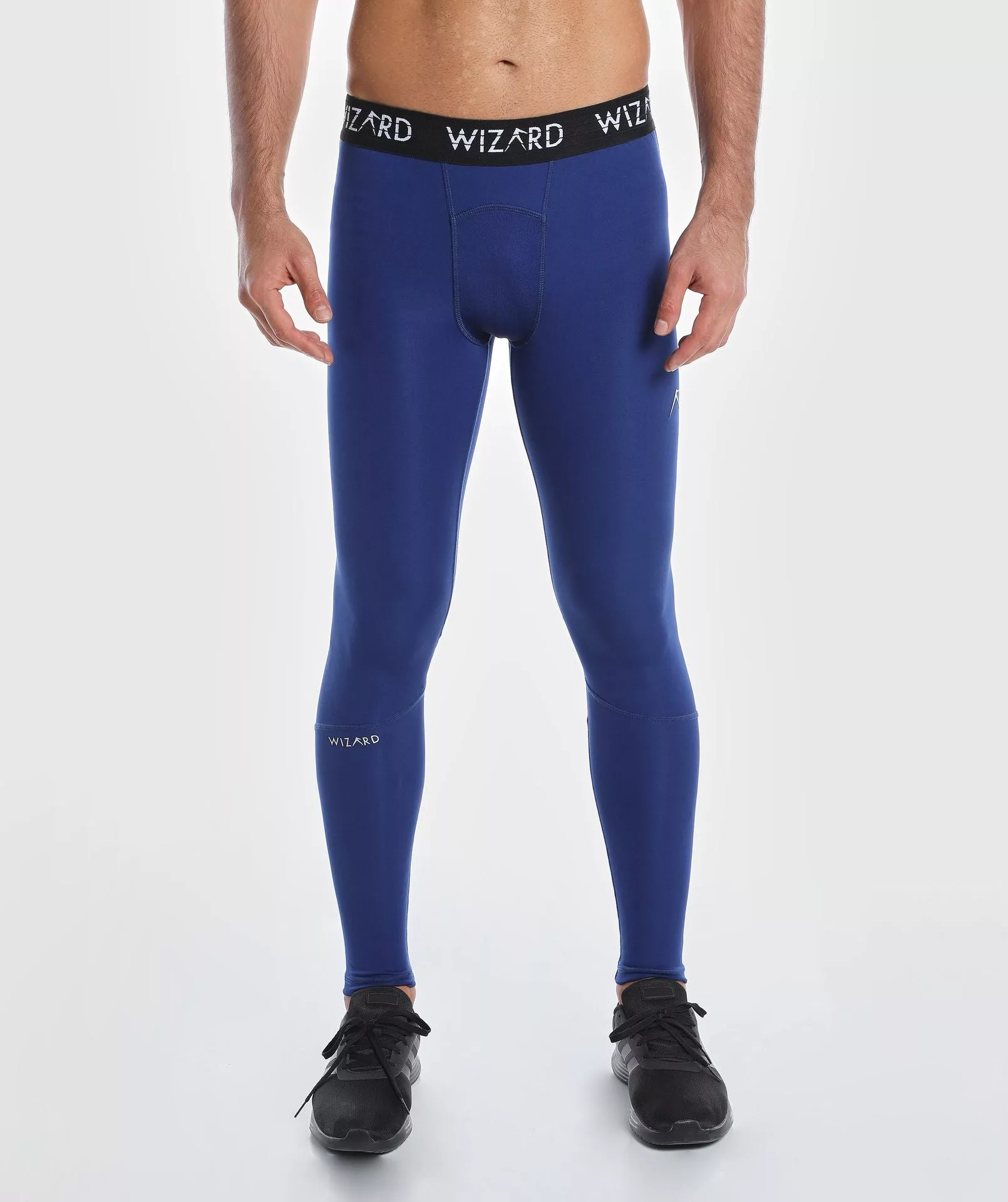 Men Vent Wizardry Compression Long Blue-Depths Image 1