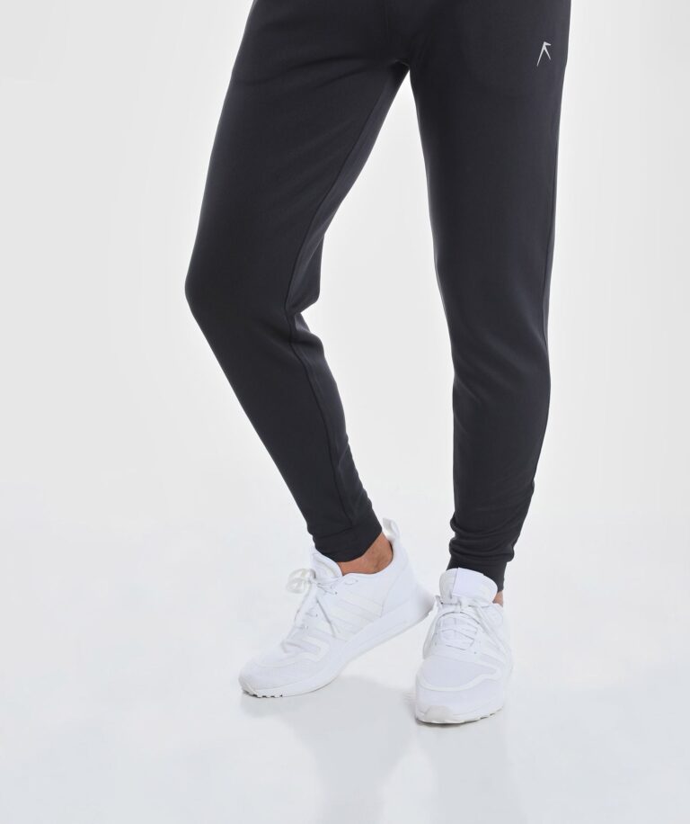 Unisex Vent Comfy Jogger Black Image 5