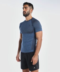 Men Expert Seamless Tee Blue-depths thumbnail 3