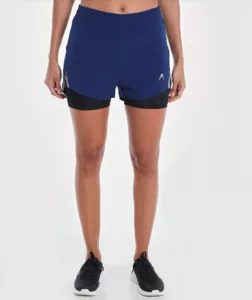 Women Vent Speed 2 in 1 Short Blue-Depths thumbnail color variation