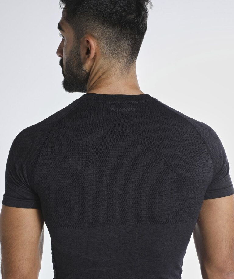 Men Expert Seamless Tee Black Image 6