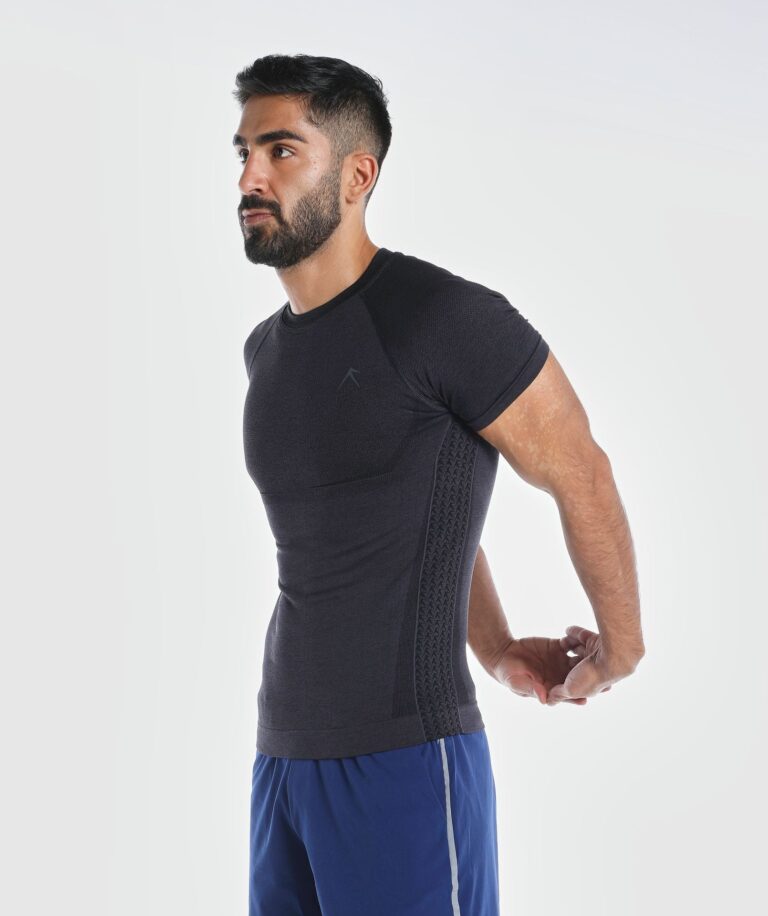 Men Expert Seamless Tee Black thumbnail 4