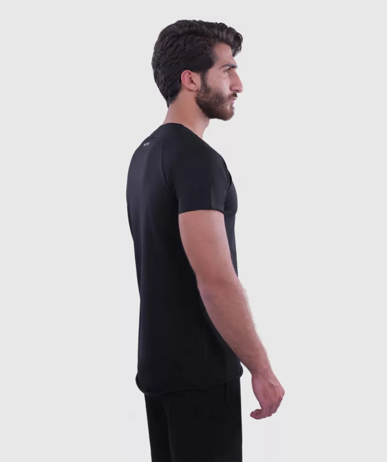 Men Comfy Tee Black thumbnail 4