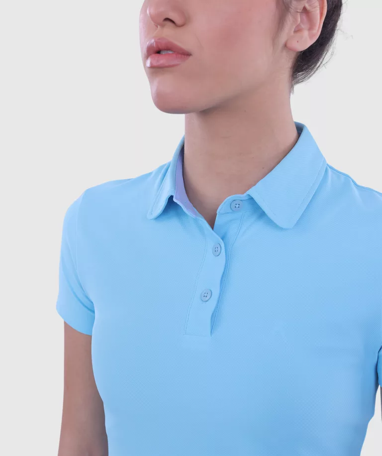 Women PadelPro Polo Blue thumbnail 3