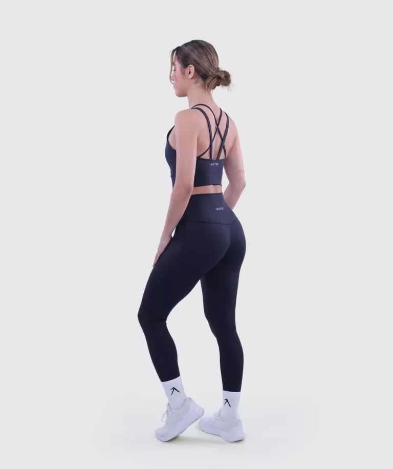 Women Performance High-Waist Legging Black Image 5