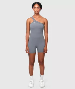 Women Solo Glide Jumpsuit Grey thumbnail 1