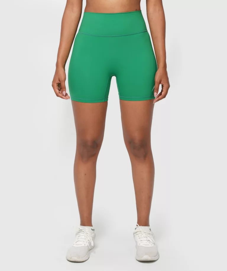 Women Sculpt Fit Mini Short Green Image 1