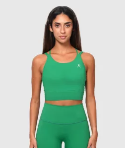 Women Performance Sports Bra Green thumbnail color variation