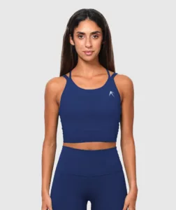 Women Performance Sports Bra Navy-Blue thumbnail 1