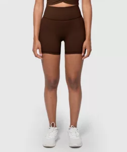 Women Sculpt Fit Mini Short Brown thumbnail 1