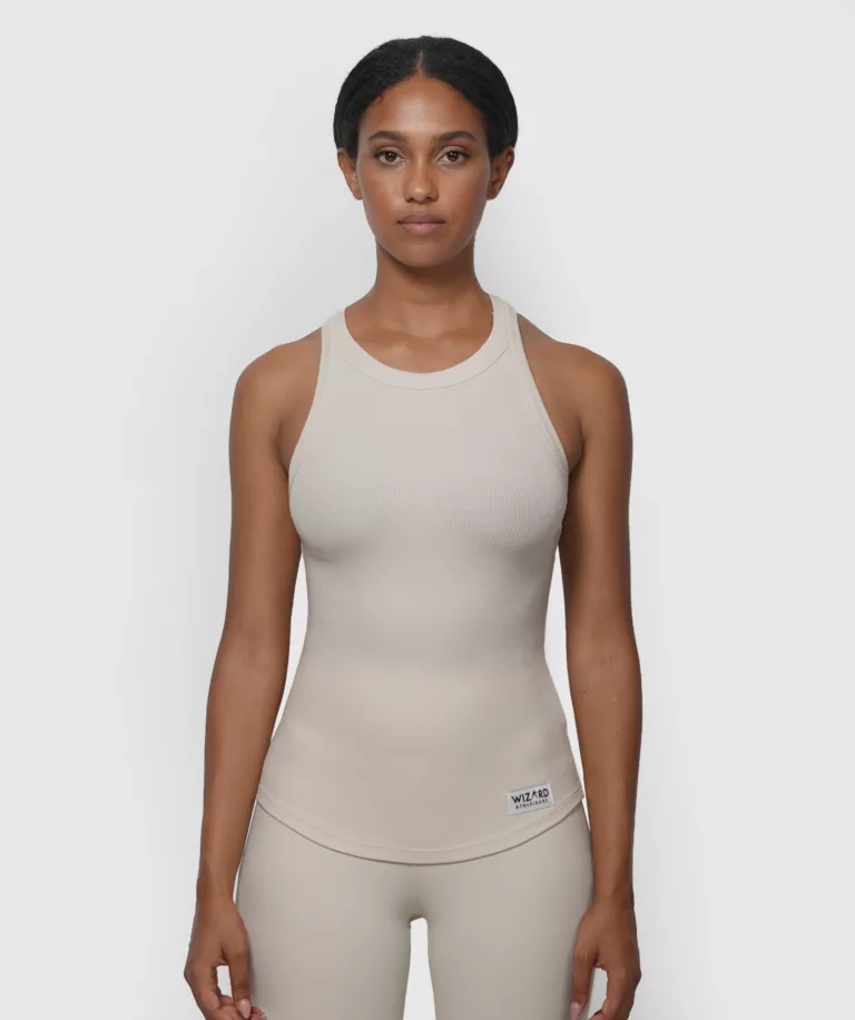 Women Performance Tank Cream Main Image