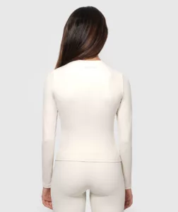 Women Performance Long Sleeve Cream thumbnail 2