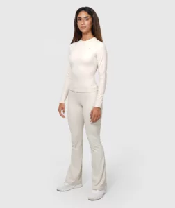 Women Performance Long Sleeve Cream thumbnail 4