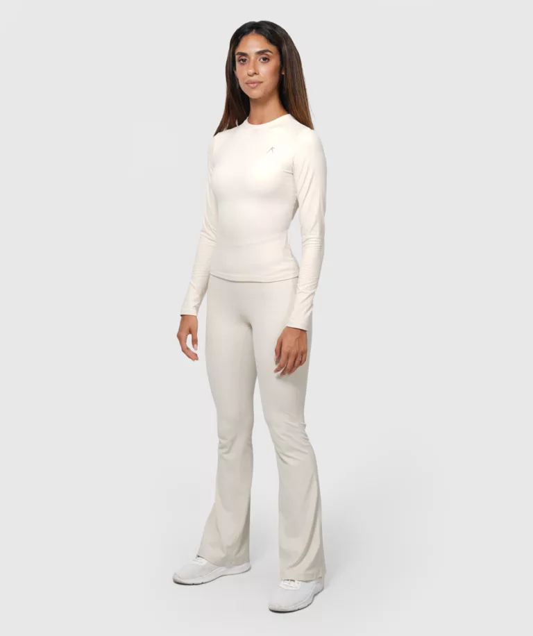 Women Performance Long Sleeve Cream thumbnail 4