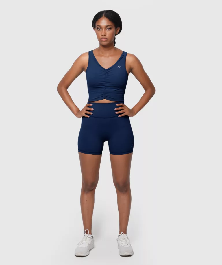 Women Sculpt Fit Mini Short Navy-Blue Image 5