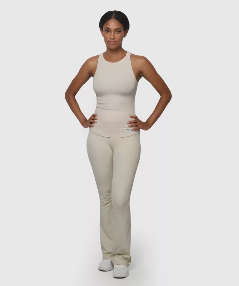 Women Performance Tank Cream Image 6