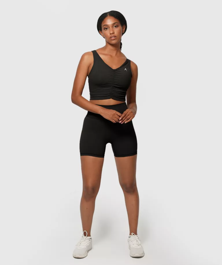 Women Sculpt Fit Mini Short Black Image 6