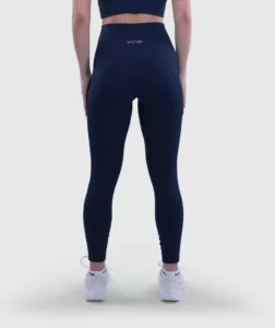 Women Performance High-Waist Legging Navy-Blue thumbnail 2