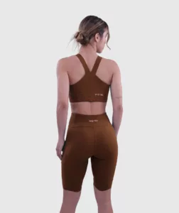 Women Performance Biker Short Brown thumbnail 2