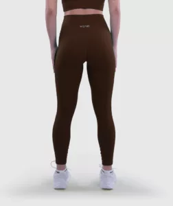 Women Performance High-Waist Legging Brown thumbnail 2