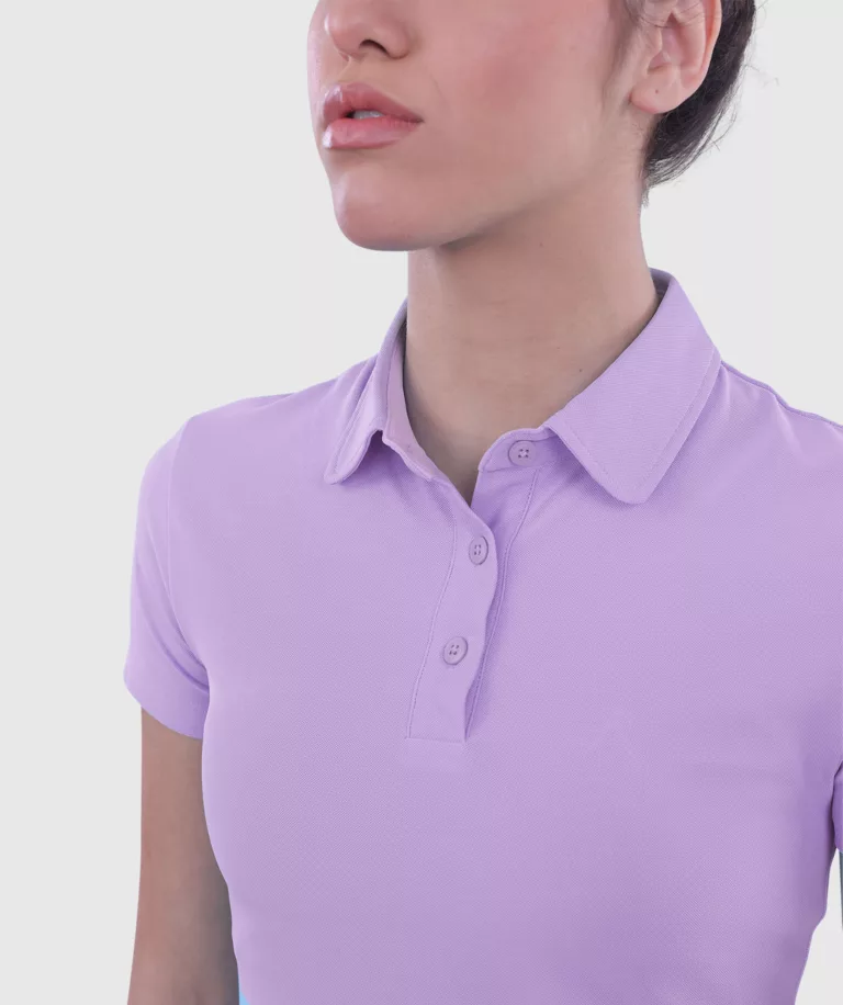 Women PadelPro Polo Purple thumbnail 3