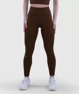 Women Performance High-Waist Legging Brown thumbnail color variation