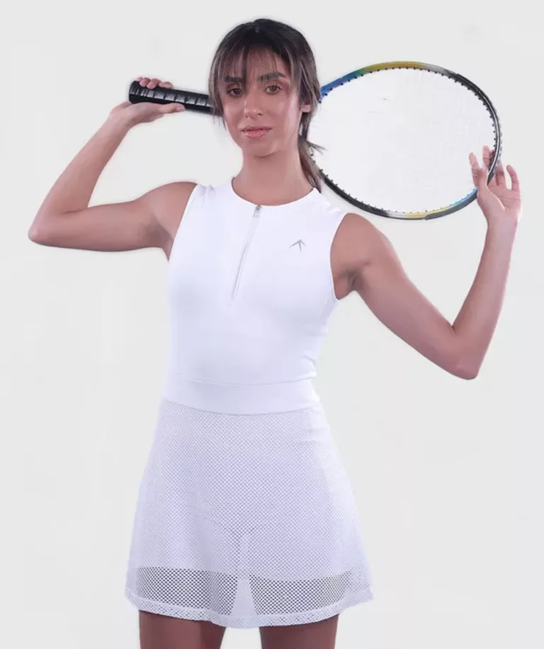 Women ProLite Padel Dress White Image 7