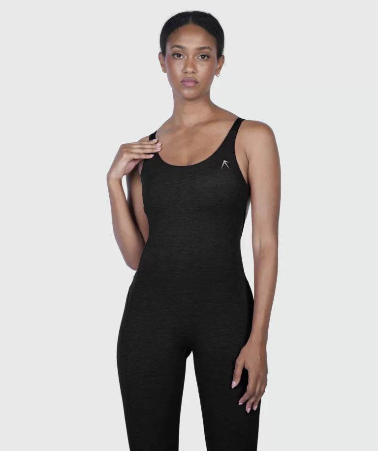 Women Strappy Backless Jumpsuit Black thumbnail 3