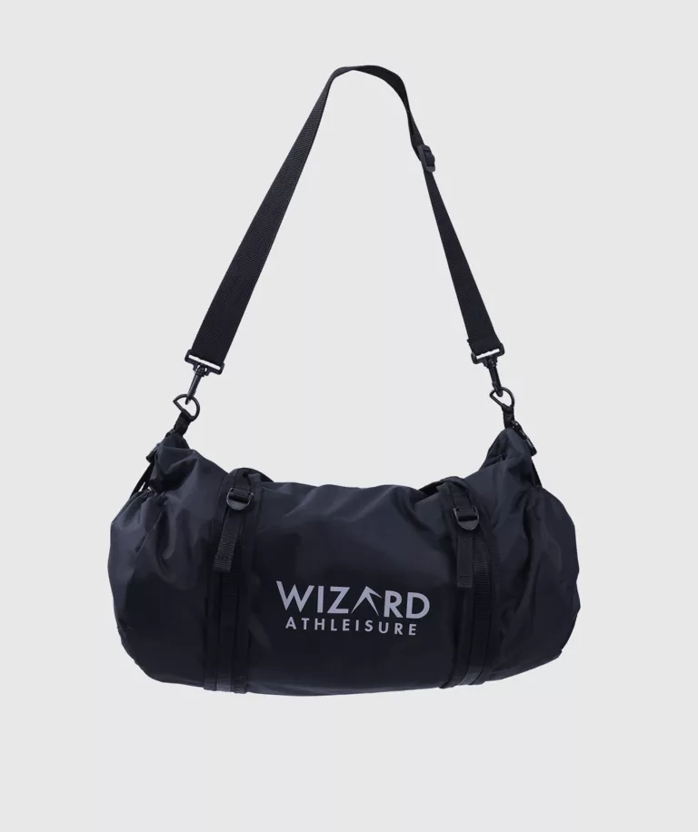 Unisex Duffle Bag Black thumbnail 4