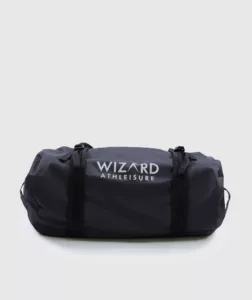 Unisex Duffle Bag Black thumbnail 3