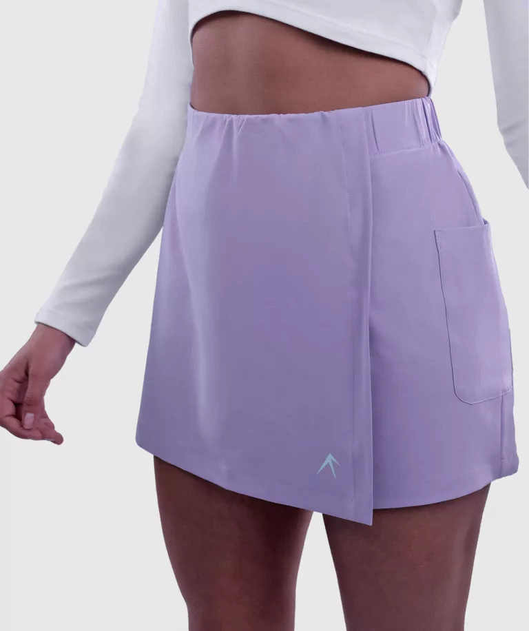 Women WizardLite Asymmetric Skort Purple thumbnail 4