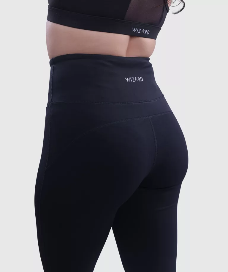 Women Essential Flared Legging Black thumbnail 3