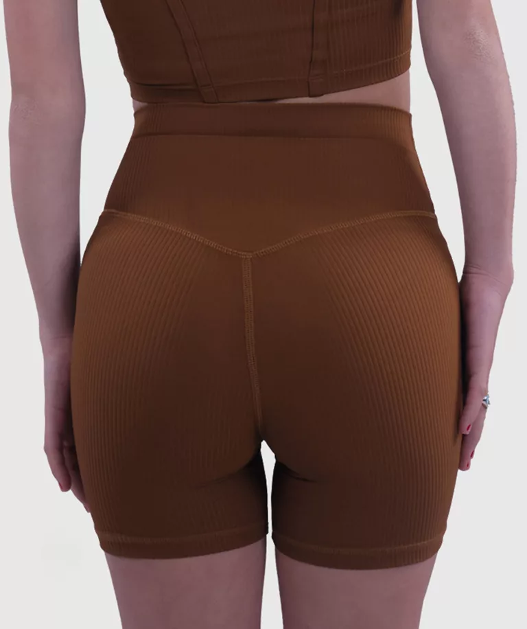 Women WizardLite High-Waisted Short Brown Image 5