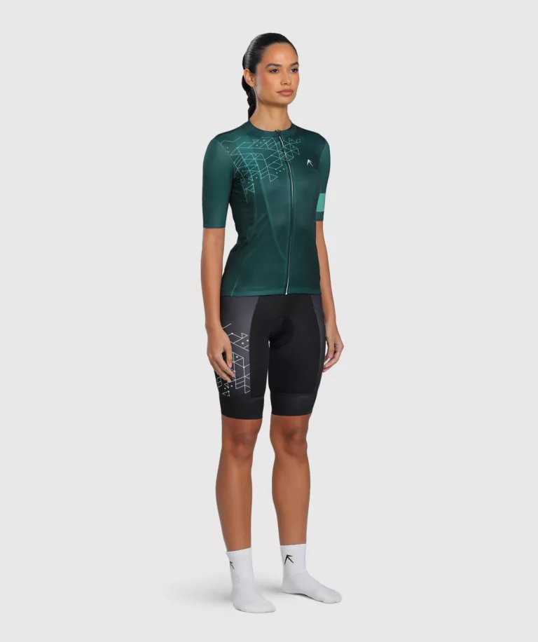 Women AeroLite Jersey Green thumbnail 3