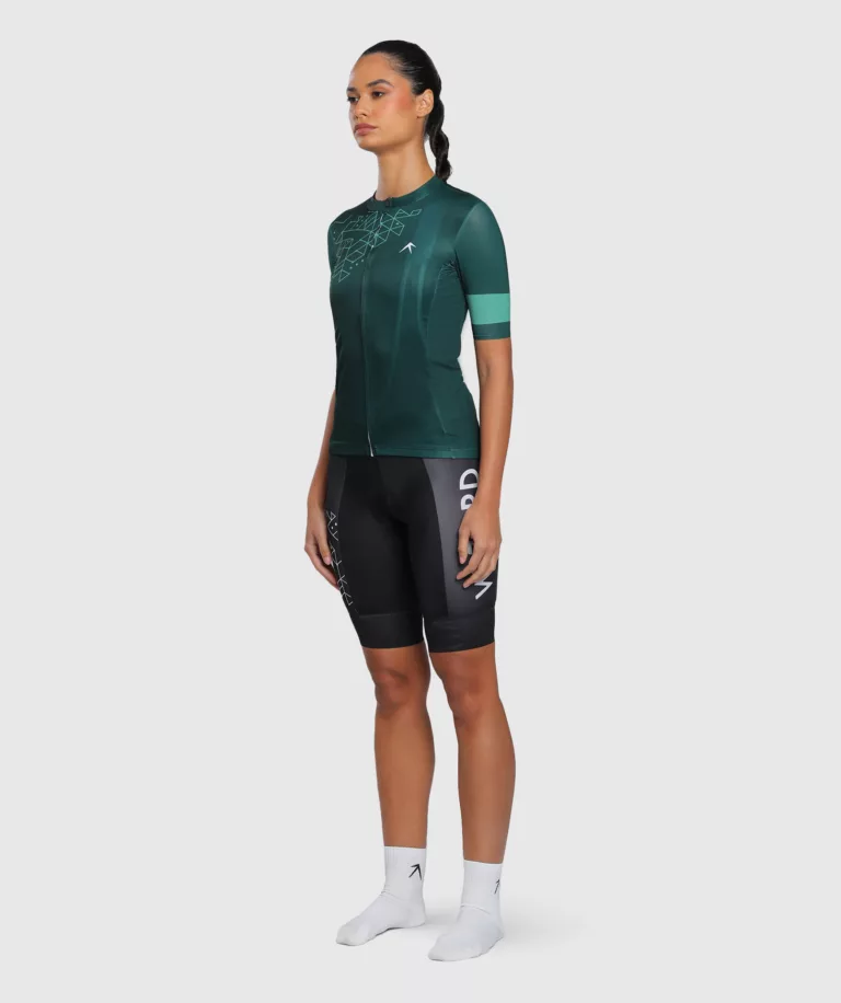 Women AeroLite Jersey Green thumbnail 4