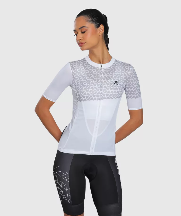 Women AeroLite Jersey White Image 5