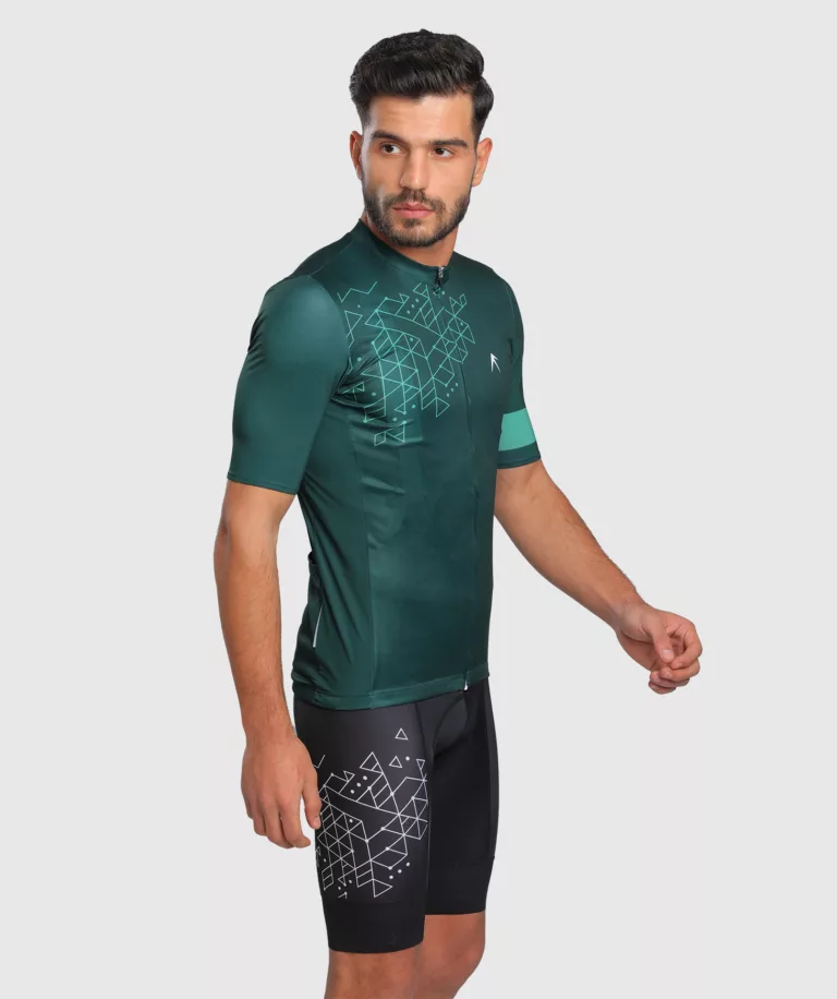 Men AeroLite Jersey Green Image 5