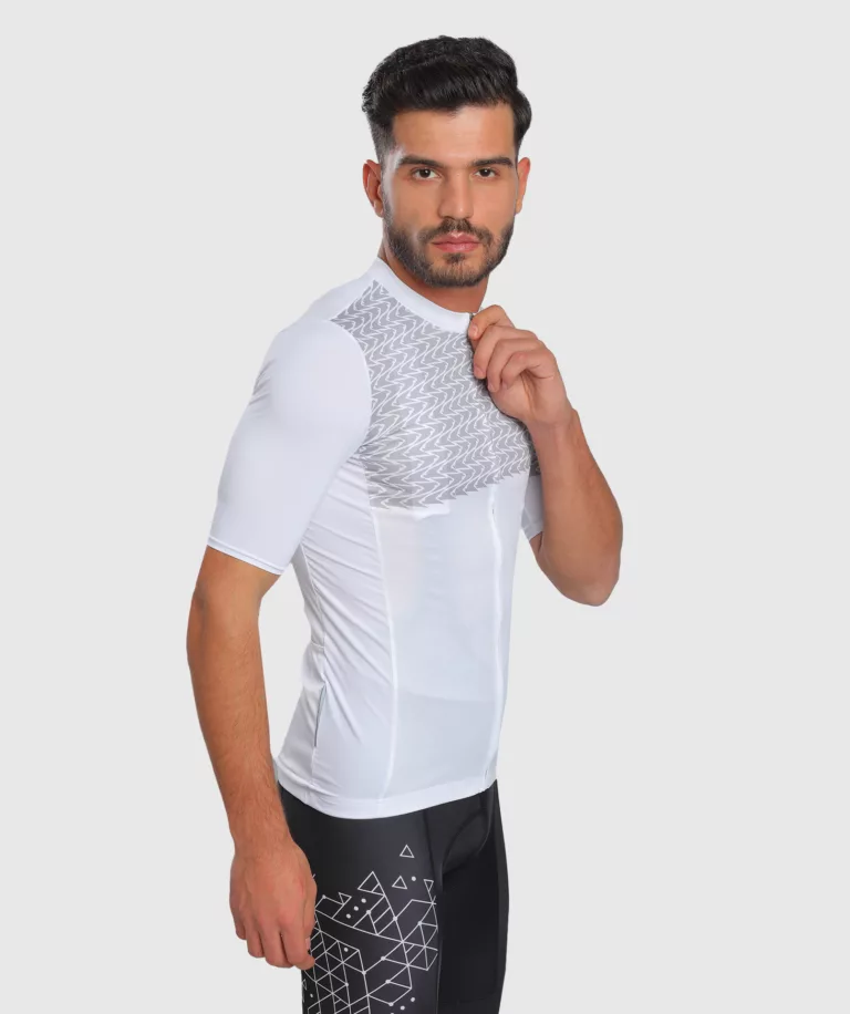 Men AeroLite Jersey White Image 5