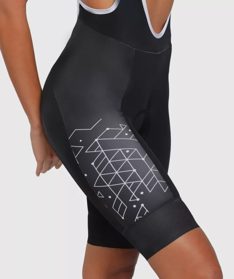 Women CyclingPro Bib Short Black Image 5